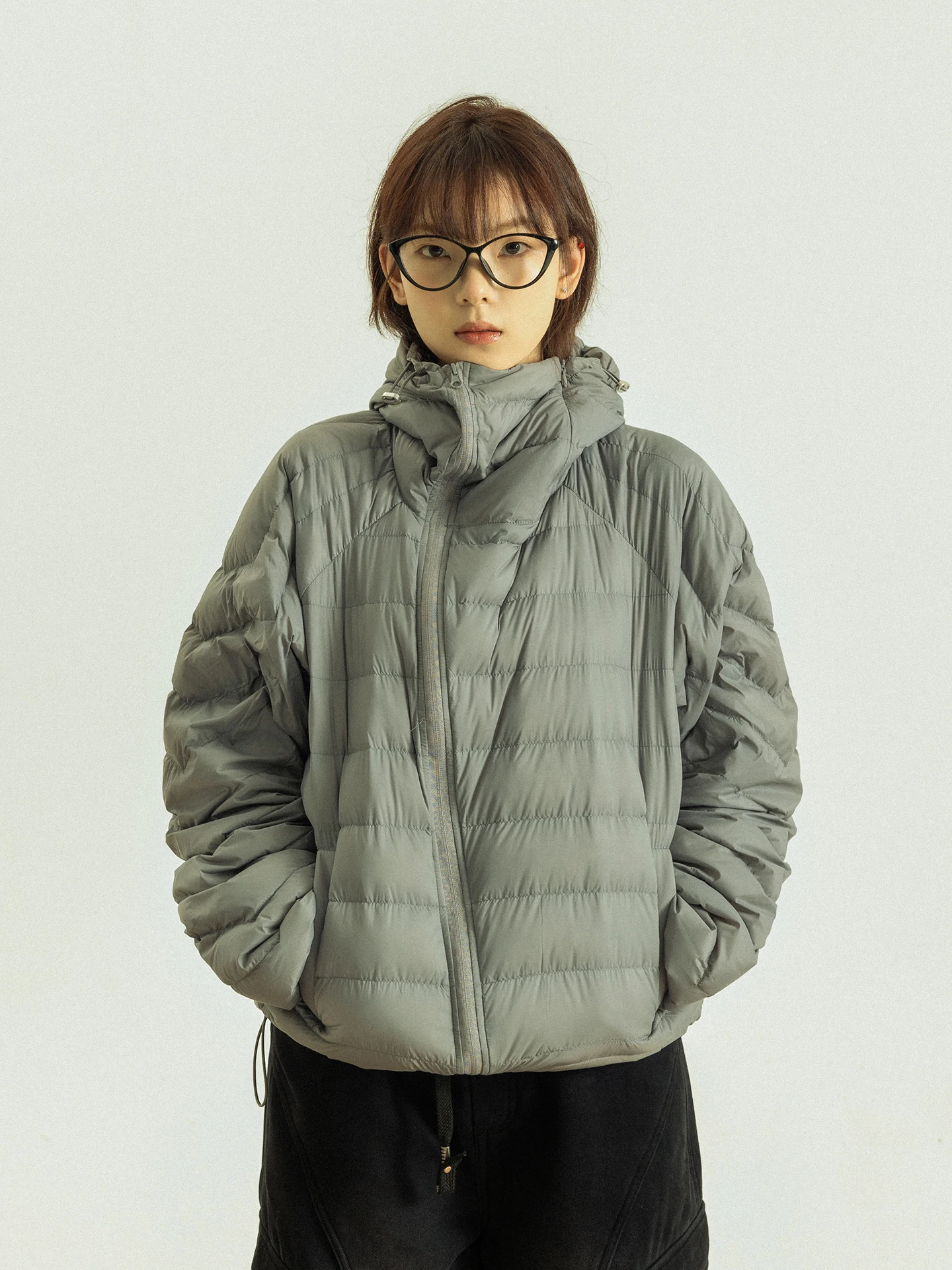 

GoodNorth Легкое уличное прилегающее мужское и женское зимнее теплое ветрозащитное пальто с капюшоном, повседневное пальто с дизайном Breadbone