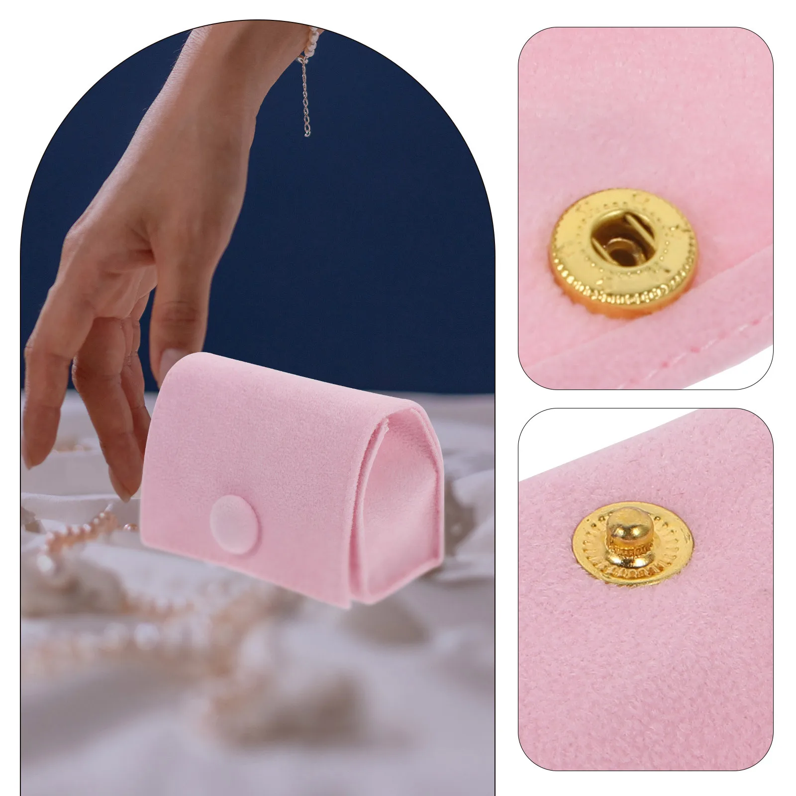 

Мини-держатель для колец, маленькая коробка для колец, дорожный футляр для ювелирных изделий, компактный органайзер для сережек, коробка для хранения для женщин, портативное использование