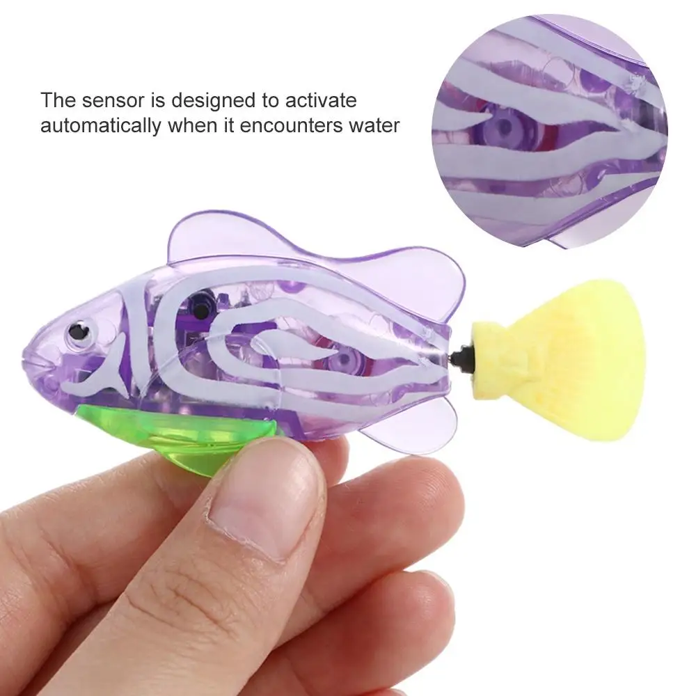 Decoration For Kids Pet Toys Cat Interactive Toy Indoor Play Electric Fish Electric Fish Toy Baby Bath Toys Swimming Fish