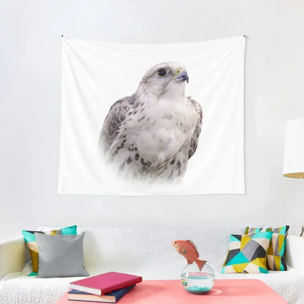 Up Close and Personal with a Stunning Saker Falcon Tapestry Room Aesthetic Decor Home Decorators Tapestry