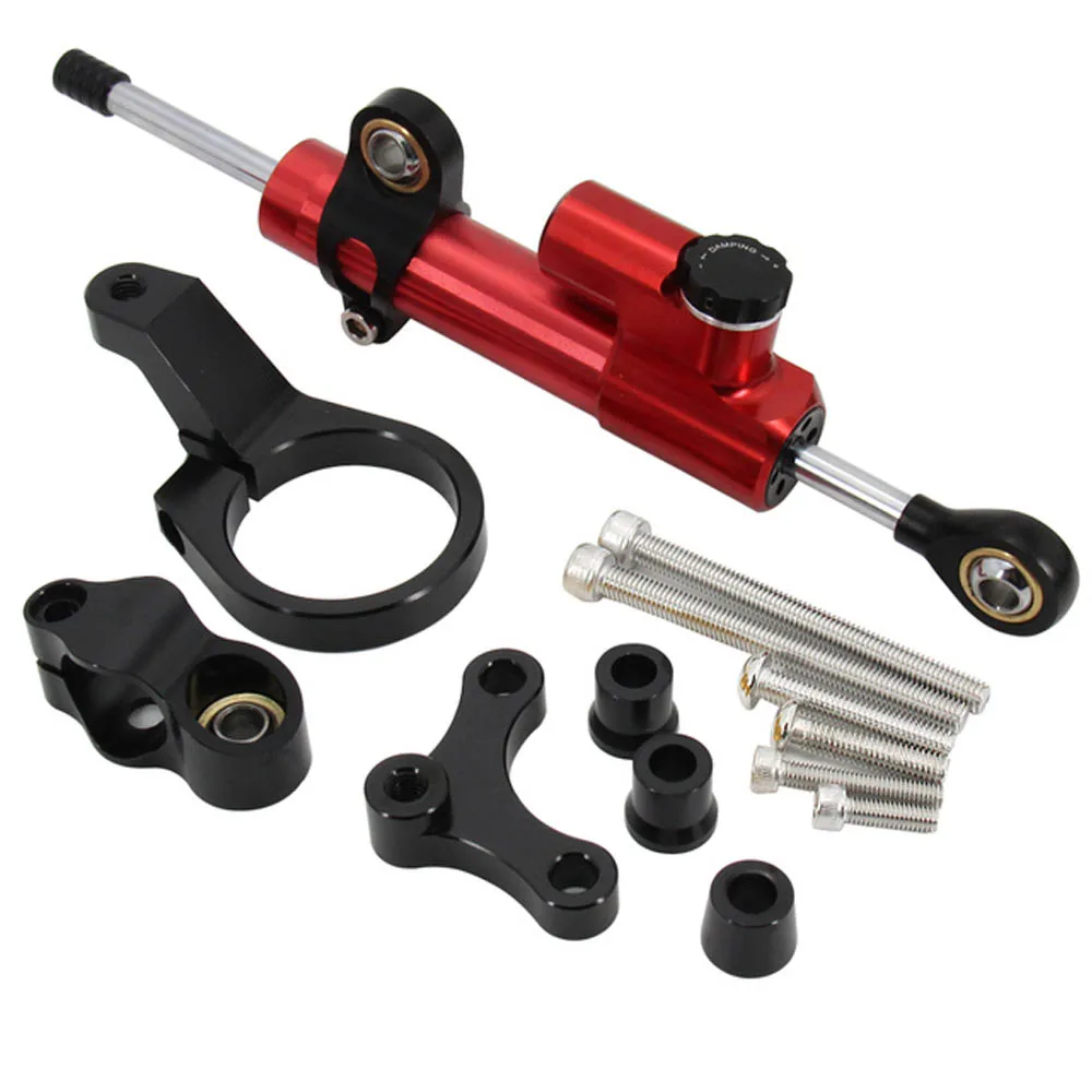 Estabilizador de direção ajustável, amortecedor suporte kit, acessórios da motocicleta para honda cbr650r 2019-2022