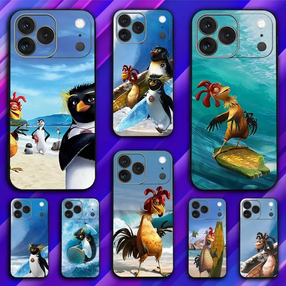 

Phone Case For iPhone 17,16,15,14,13,12,11,Pro,Max,Plus,X,XS,SE4,E,Mini,Soft J-Joao F-Frango Chicken Black Case