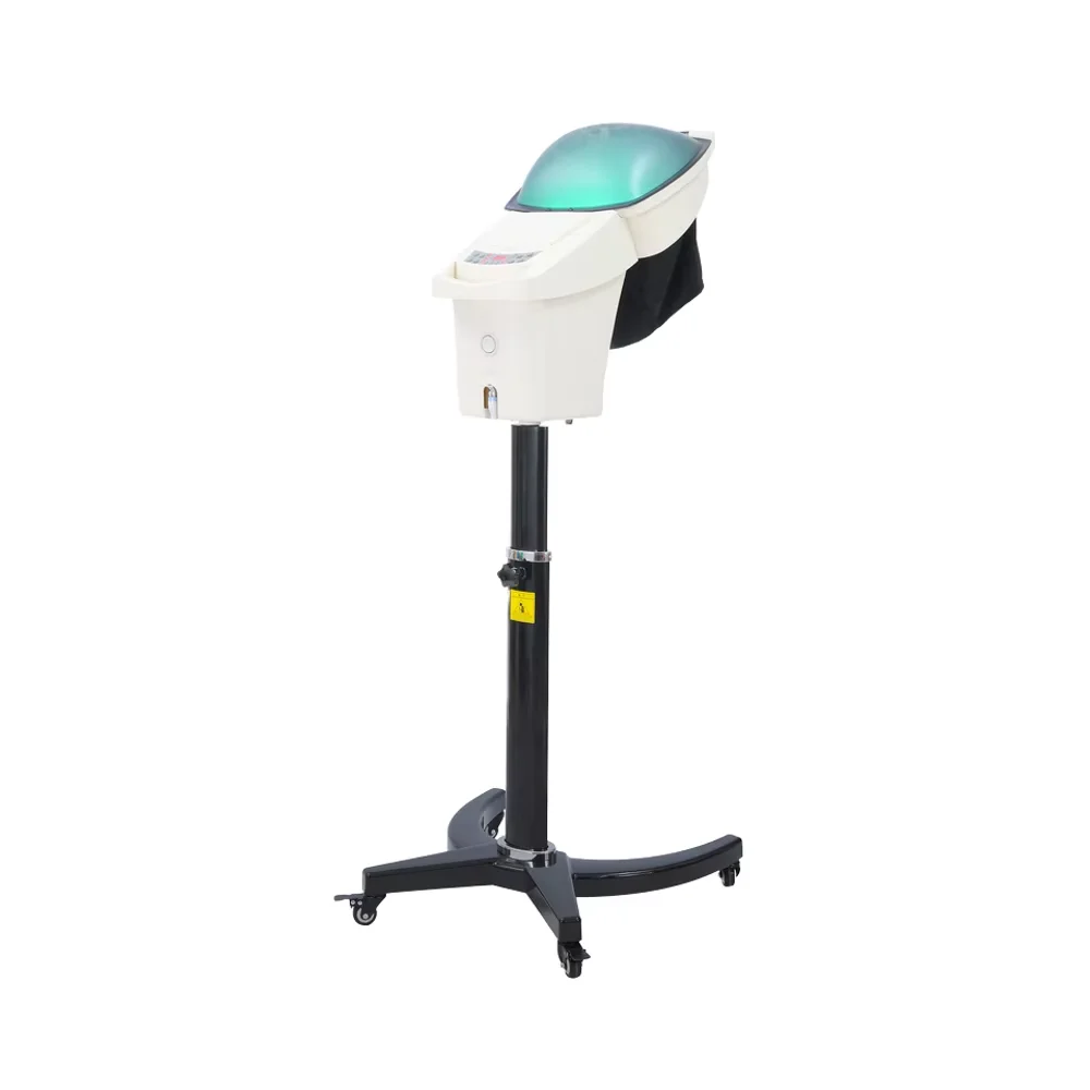 Multifunctional 3-in-1 Smart  Hair Steamer with 7 LED Lights and Ozone Stand Style Hair Salon Hairdressing Equipment