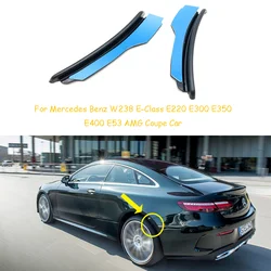 For Mercedes Benz C238 E200 E220 E300 E350 E400 E53 Coupe 2017-2022 Car Rear Bumper Fender Flare Extension Wheel Eyebrow Lip