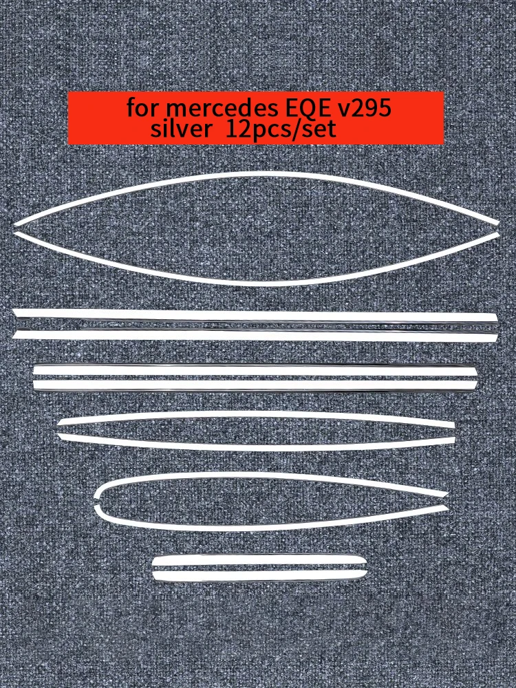 

window trim for mercedes Benz EQE Class V295 EQE500 EQE350 2022 2023 Car Accessories Trim Cover