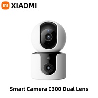 Xiaomi C300 Smart Camera Dual Lens PTZ 360° AI Detection 3 Million Pixels Full Color Night Vision WiFi 6 Home Security Mi Home