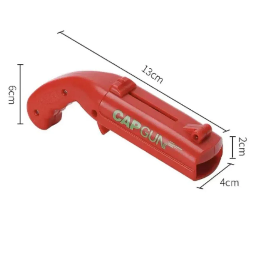 Portable Cap Gun Launcher CapGun Beer Bottle Opener Creative Caps Eject Opener Bar Party Household Drinking Tool 5