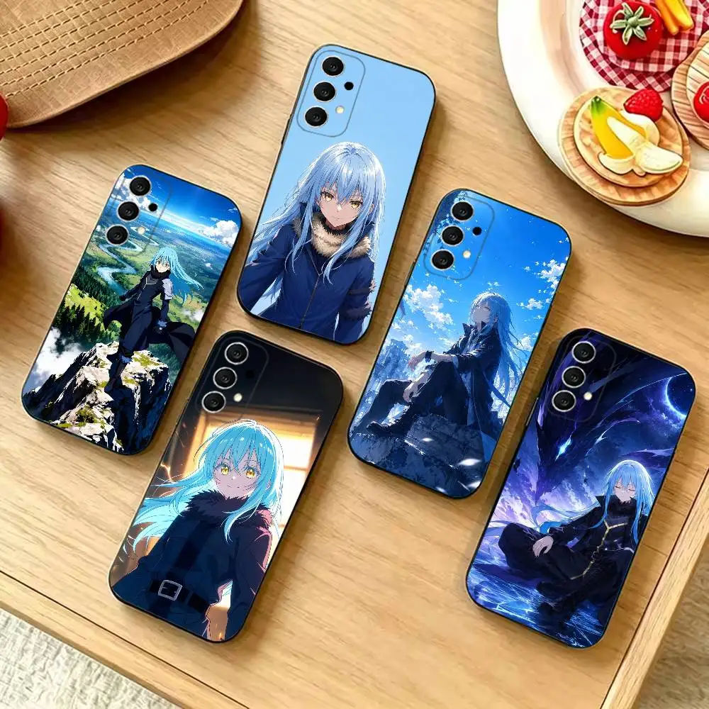 R-Rimuru-U Tempest T-Tensei Phone Case For Samsung S26,S25,S24,S21,S22,S23,S30,Ultra,S20,Plus,Fe,Lite,5G Black fashion Cover