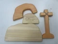 4pcs Round timber A