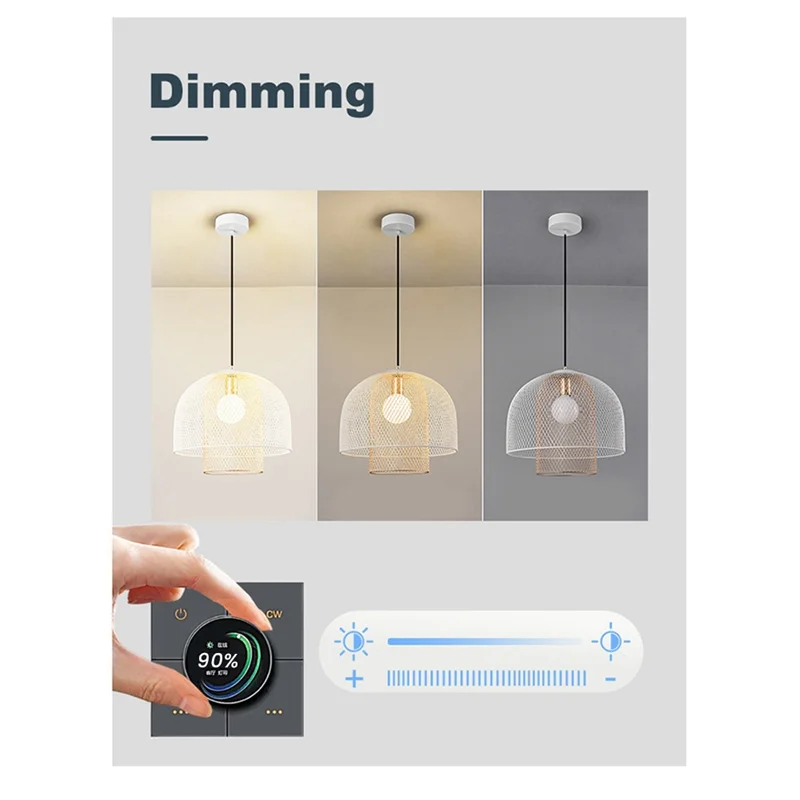 Tuya Zigbee Knob Smart Dimming Switch Panel App Control Voice Control Linkage 4 Gang Relay Smart Home Light Switch