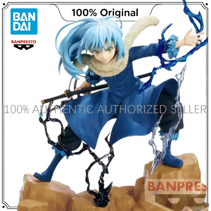 100%Original Bandai In Stock Banpresto That Time I Got Reincarnated As A Slime Rimuru Tempest Model Doll Brand New Boxed Garage