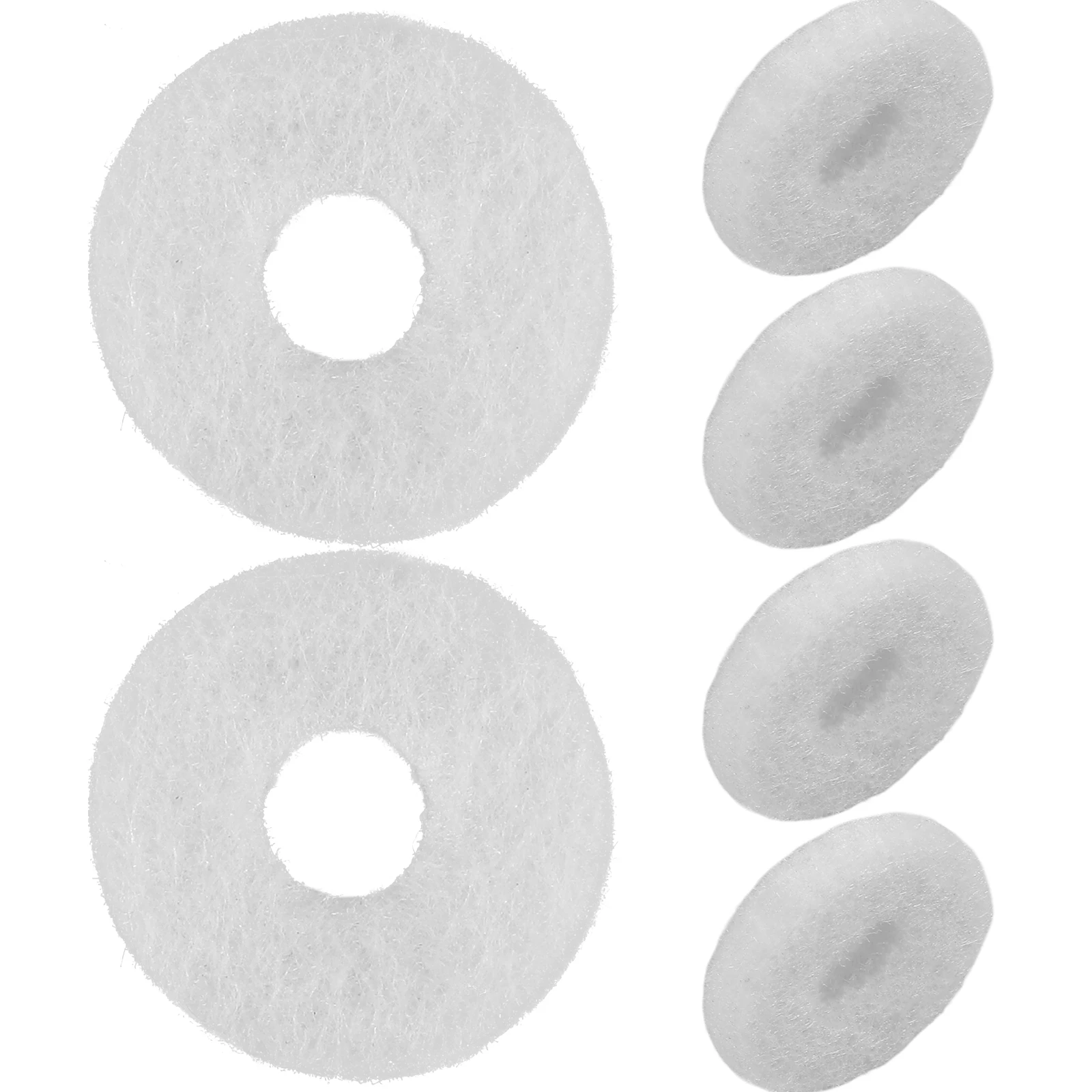 

6 Pcs for Keys Instrument Replacement Parts Felt Pad For Keys Replacement Beige Holes Instrument Repair Parts Long Lasting