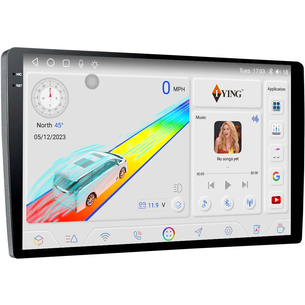 

Car Stereo 12 Inch Android Car Radio Navigation Gps Auto Electronics With Car Music System