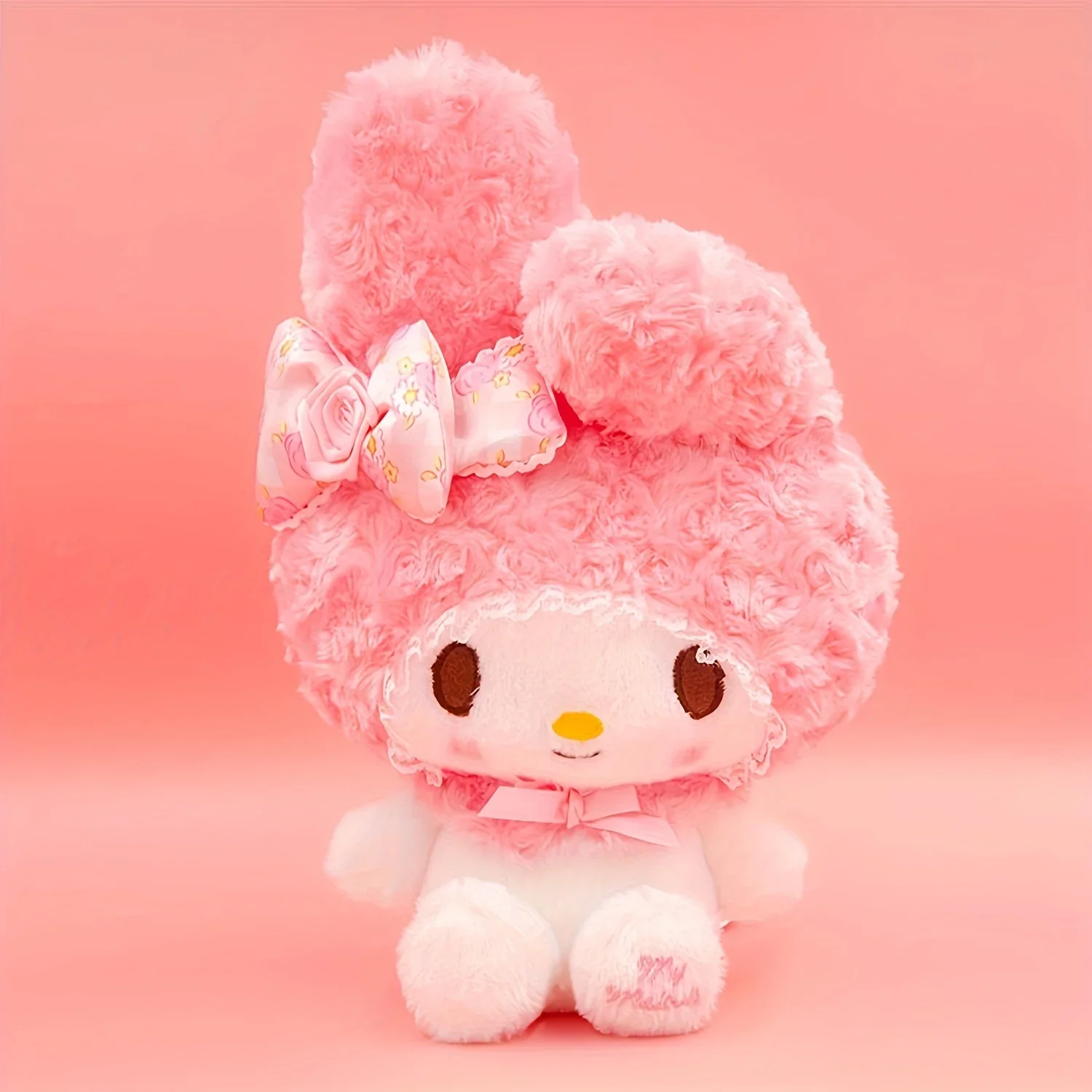 

Sanrio Rose My Melody Hello Kitty Plush Toys Cute Pink Animal Stuffed Dolls Perfect Gift for Christmas Halloween Valentine's Day