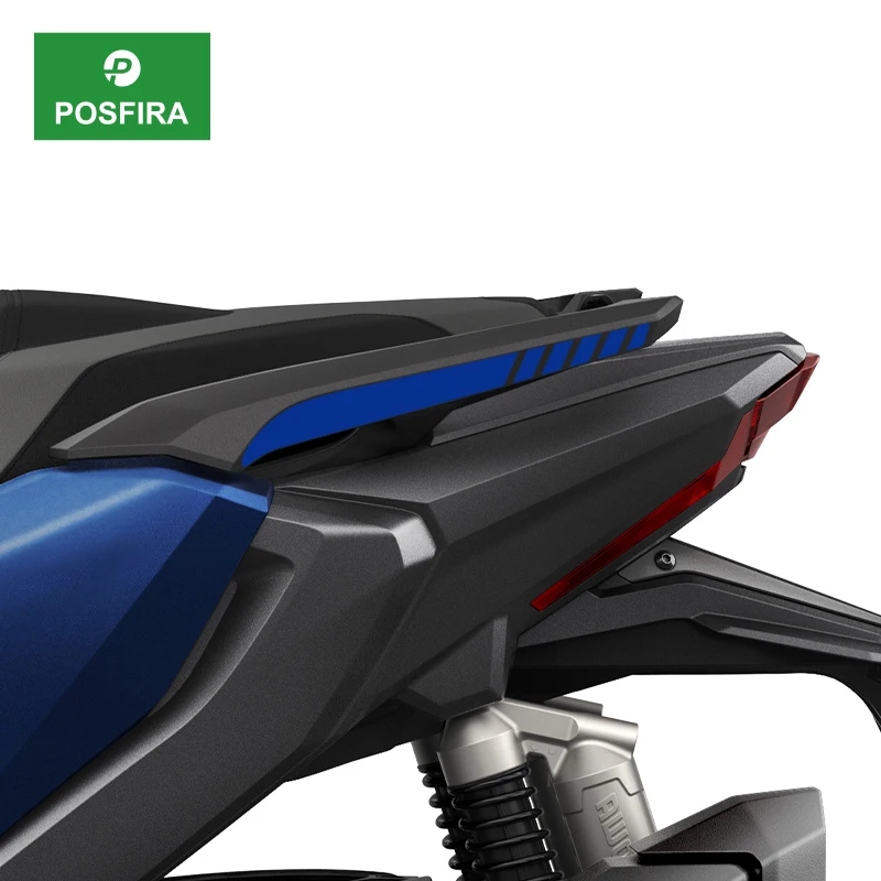 POSFIRA Motorcycle Passenger Handle Sticker Vinyl Decals for Honda ADV 350 ADV350 2022-2026 2025 2024 2023 Motorbike Accessories