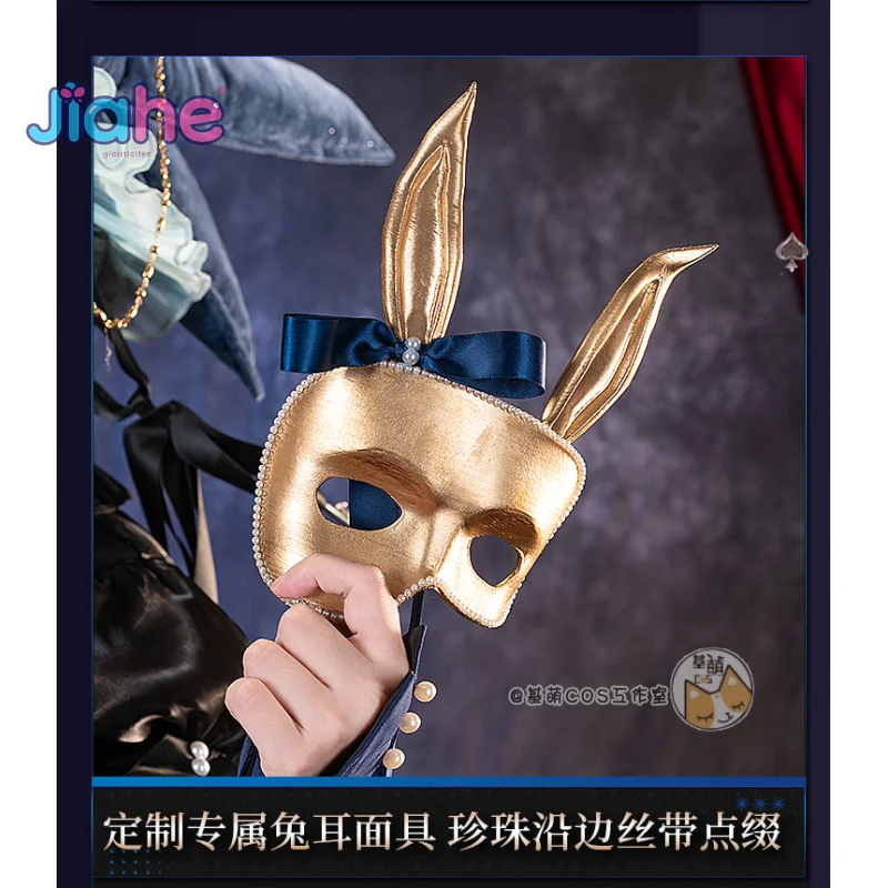 Game Reverse:1999 Vertin cosplay costume Dress hat mask jumpsuit socks collar prop set Halloween fashion men women New uniform