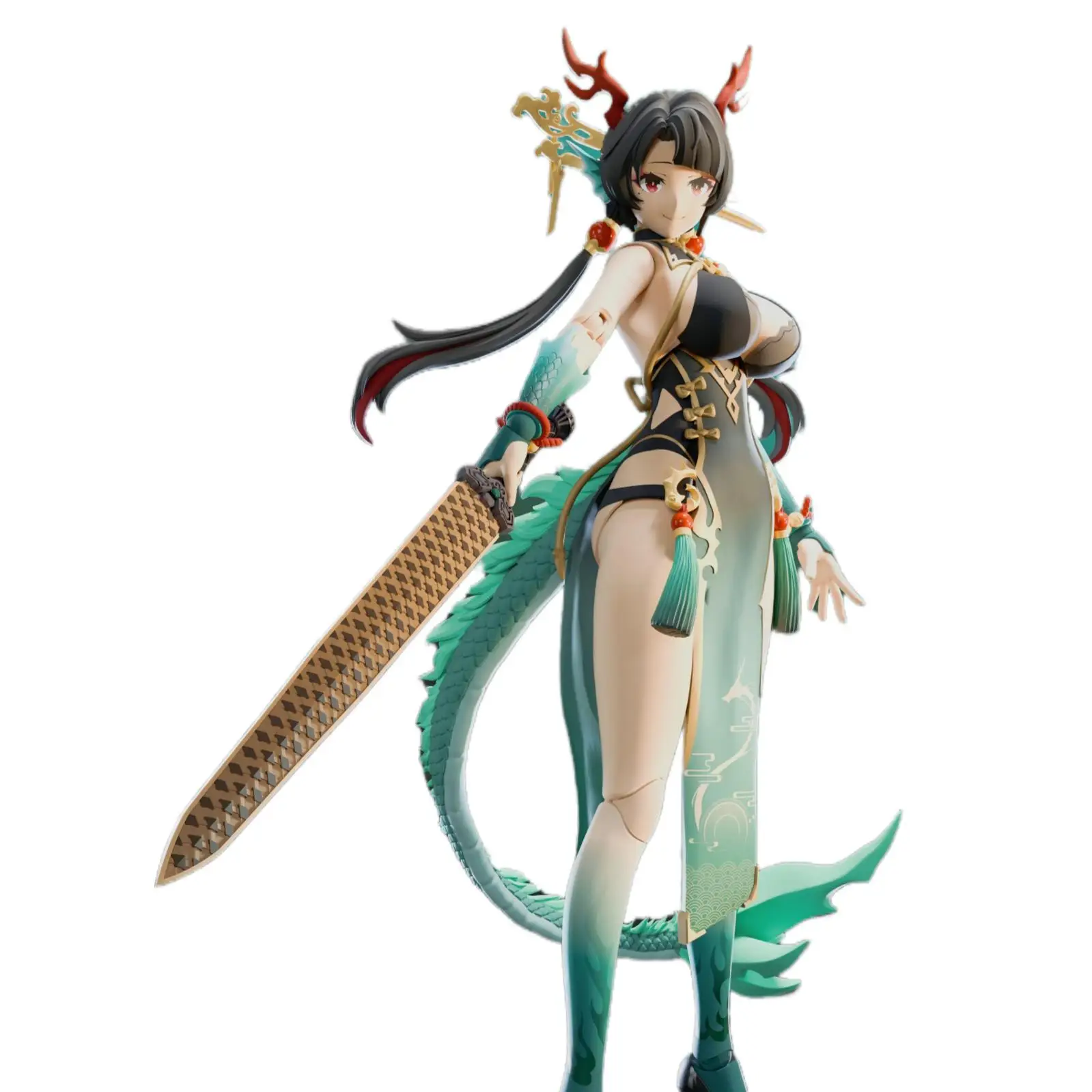 

HiPlay CANG TOYS Little Green Dragon Long Ji 1:12 Action Figurine