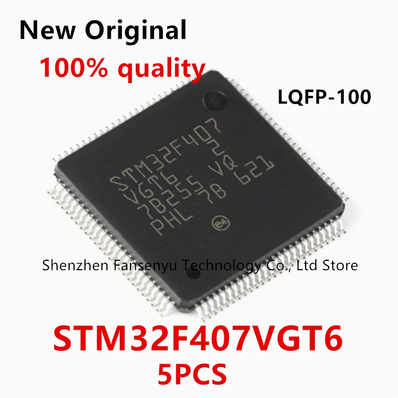 

（5piece) 100% New STM32F407VGT6