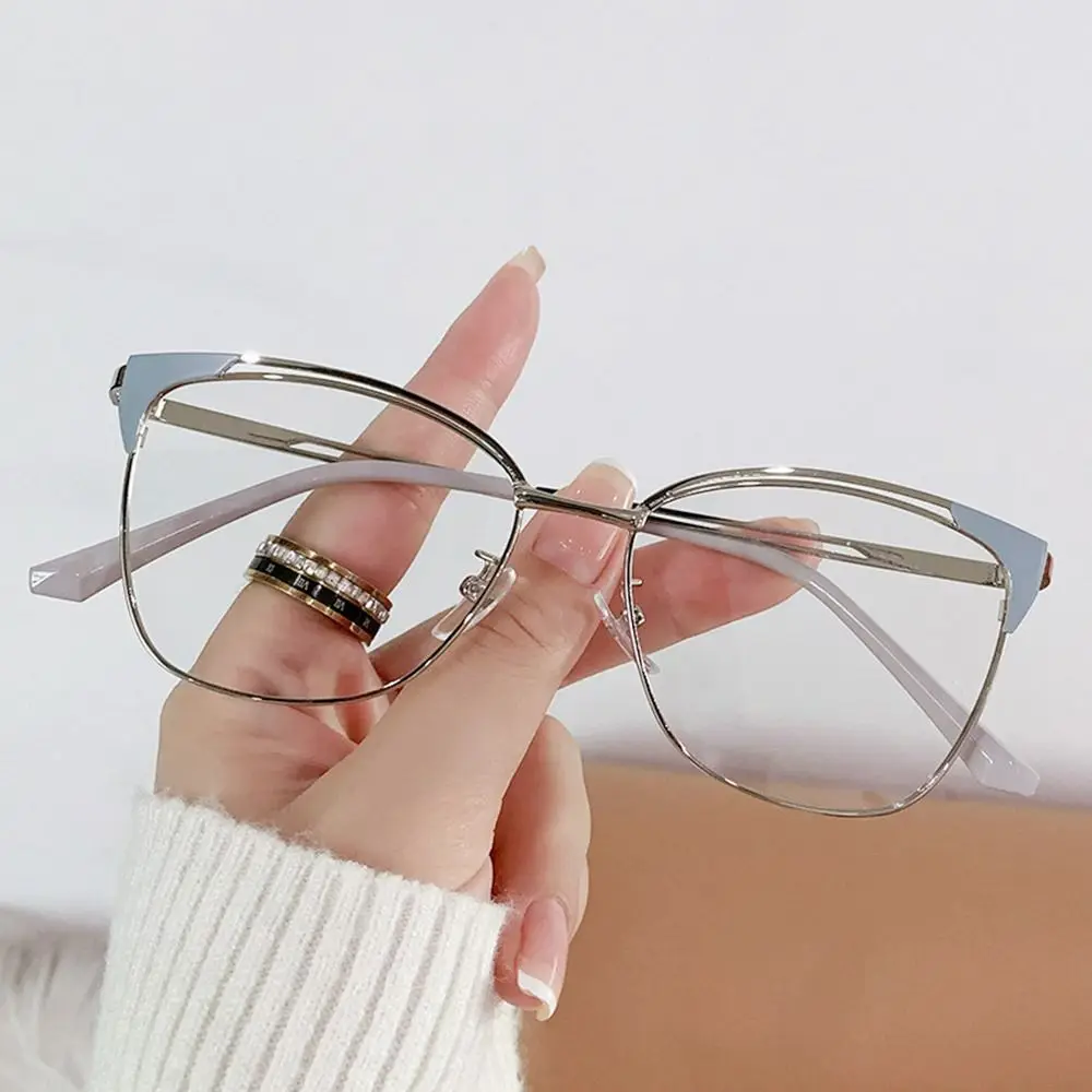 Blue Ray Blocking Anti-Blue Light Glasses Eye Protection Ultralight Computer Goggles Metal Optical Spectacle Eyeglass Men Women