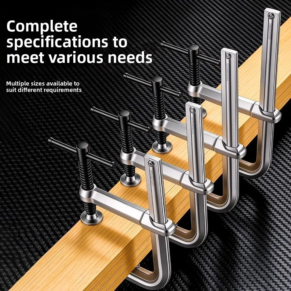 Portable Heavy Duty F Clamp High Strength DIY Wood Clamping Hardware Clamps for Woodworking