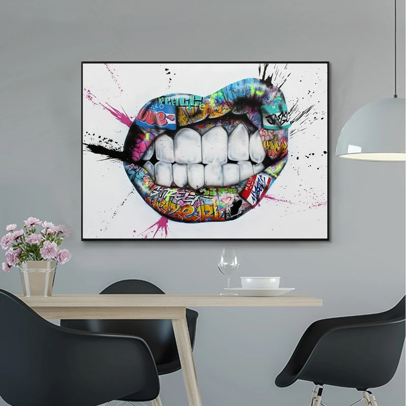 Dental Clinic Dentist Anatomy of the Teeth Mural Wall Art Pictures Posters Canvas Paintings for Room Decorations Home Decor