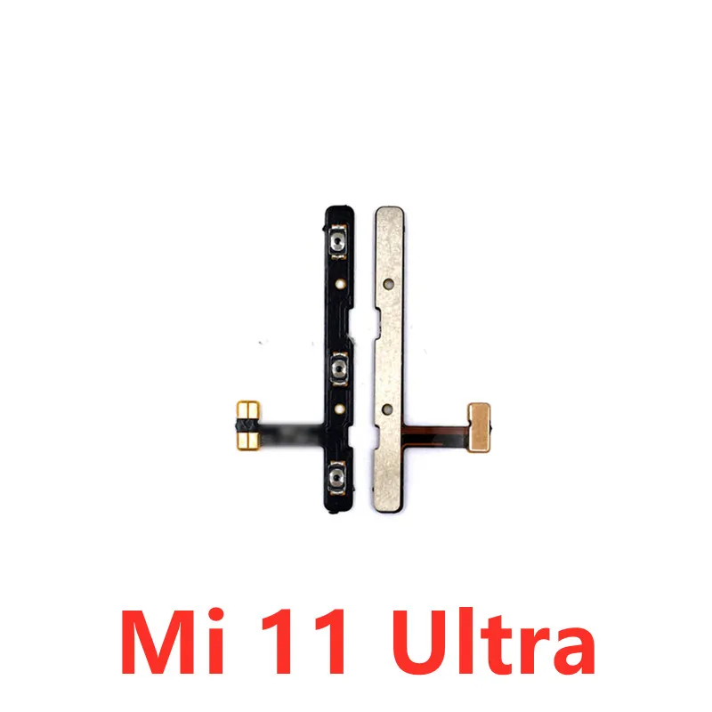 For Xiaomi Mi 11 Lite Ultra Note 10 10T Pro Poco X3 M3 Power on off Mute Switch Control Key Volume Button Ribbon Flex Cable