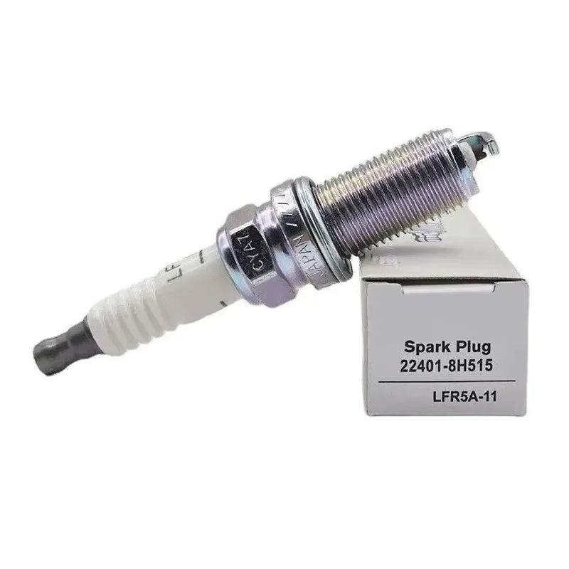 4PCS 22401-8H515 LFR5A-11 Spark Plug For Nissan Almera N16 X-Trail