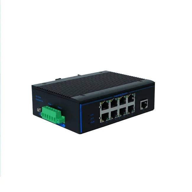 Shenzhen Factory Network Switch Ethernet Unmanaged Switch Gigabit 9-port 10/100mbps 2 Year Full-duplex & Half-duplex 10gbps