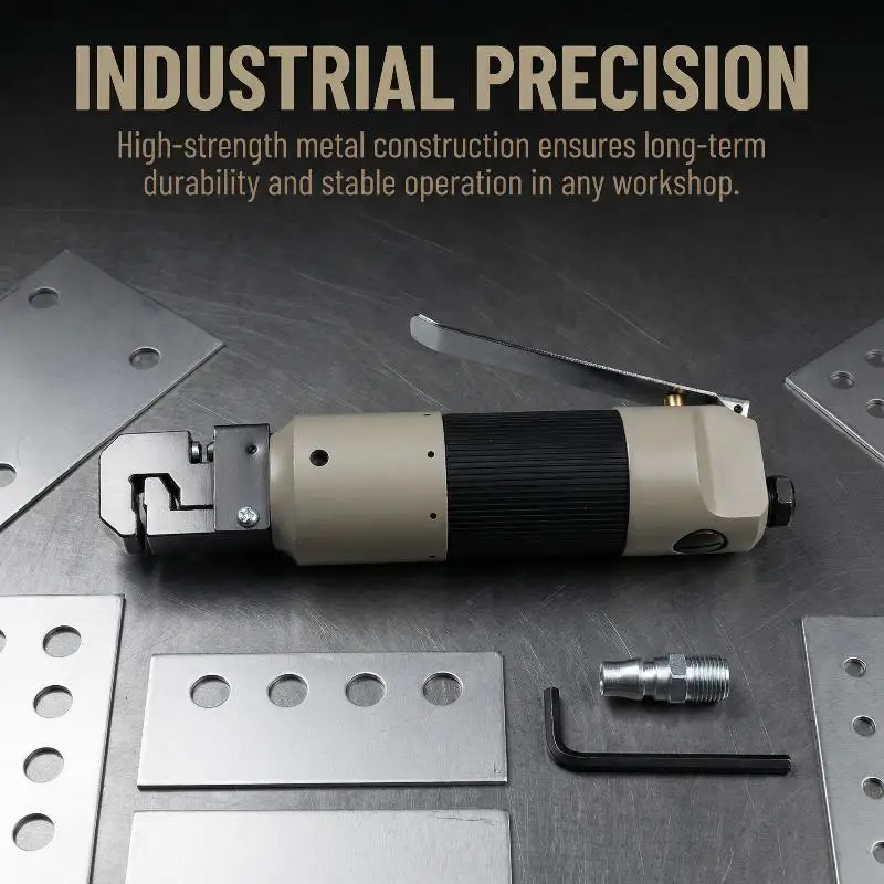 

1 Set Circular Hole Punching Machine Pneumatic Sheet Metal Puncher Air Hole Punch Flange Punching Tool With Connector