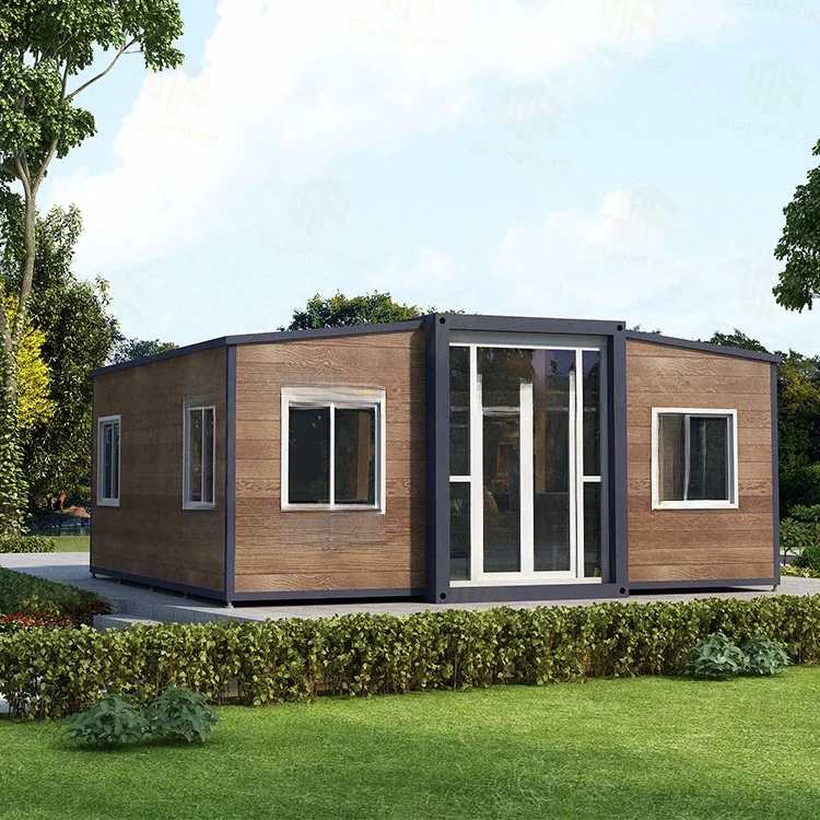 YG Tiny House Prefab Luxury Container Cabin House for Prefabricated Resort Hotel Building Rooms with Oem Roof Balcony