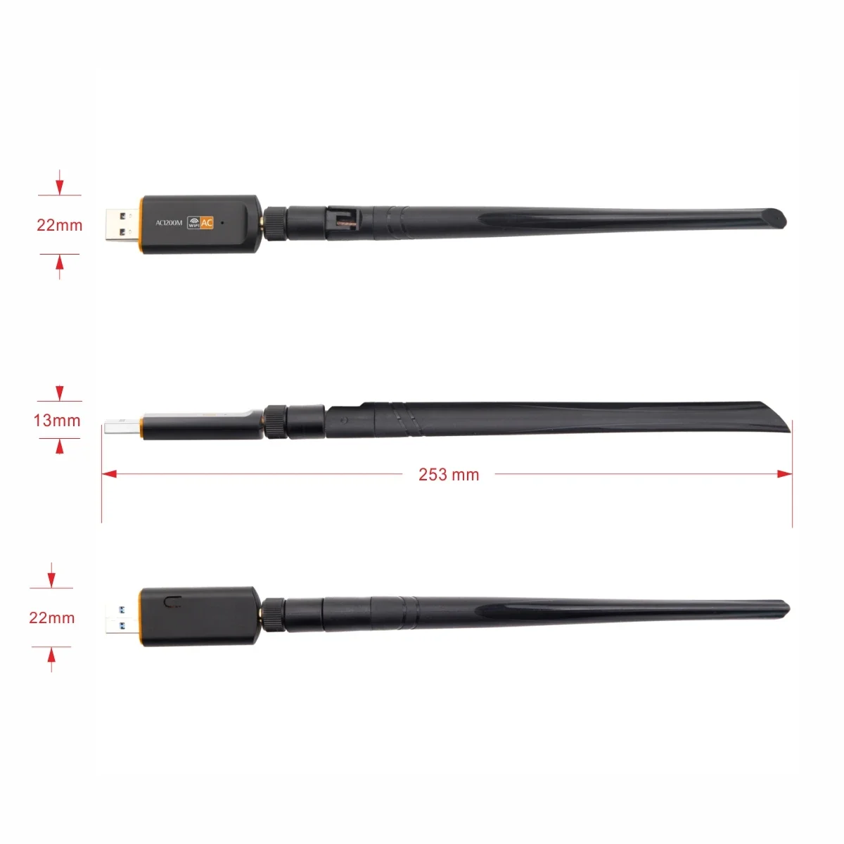 Usb Wifi Card Mạng Không Dây 1200Mbps Usb Ethernet Enchufe Wifi Antena Wi Fi Ethernet Usb Wi-fi Adapter Antena wi Fi