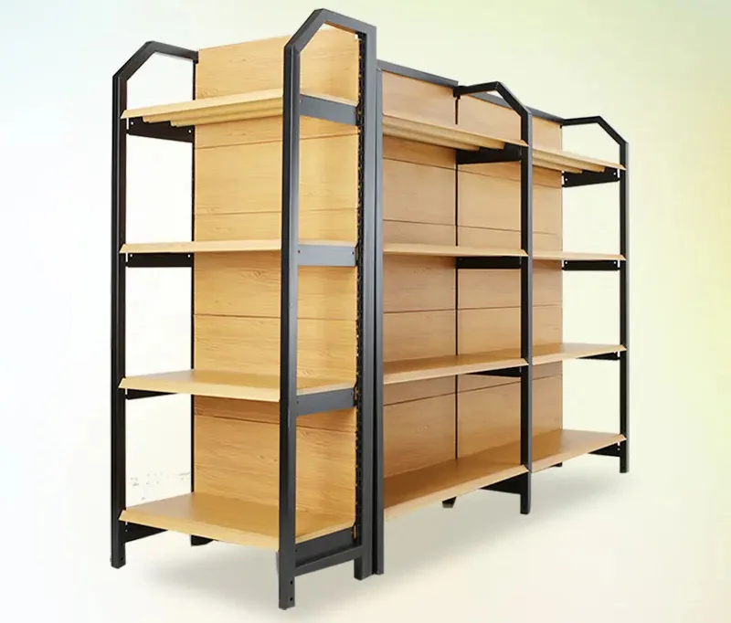Used Supermarket Hanging Basket Shelf Retailer Store  Metal Display  Grocery Store