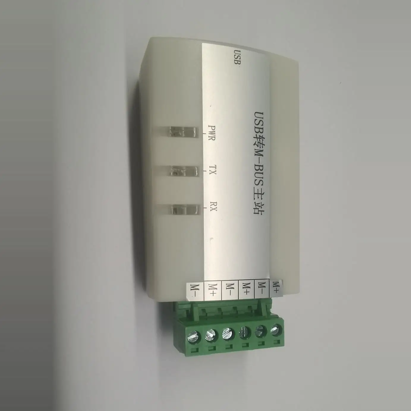 Medidor de host usb para mbus de nível industrial, teste de leitura, proteção contra curto-circuito de nível industrial, suporta 20 cargas 1m