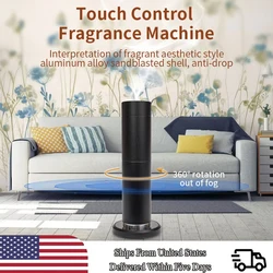 Wifi Perfume Aroma Diffuser Metal Column Air Purifier Electric Smell for Home Essential Oil Auto Flavoring 120ML Capacity 200m³