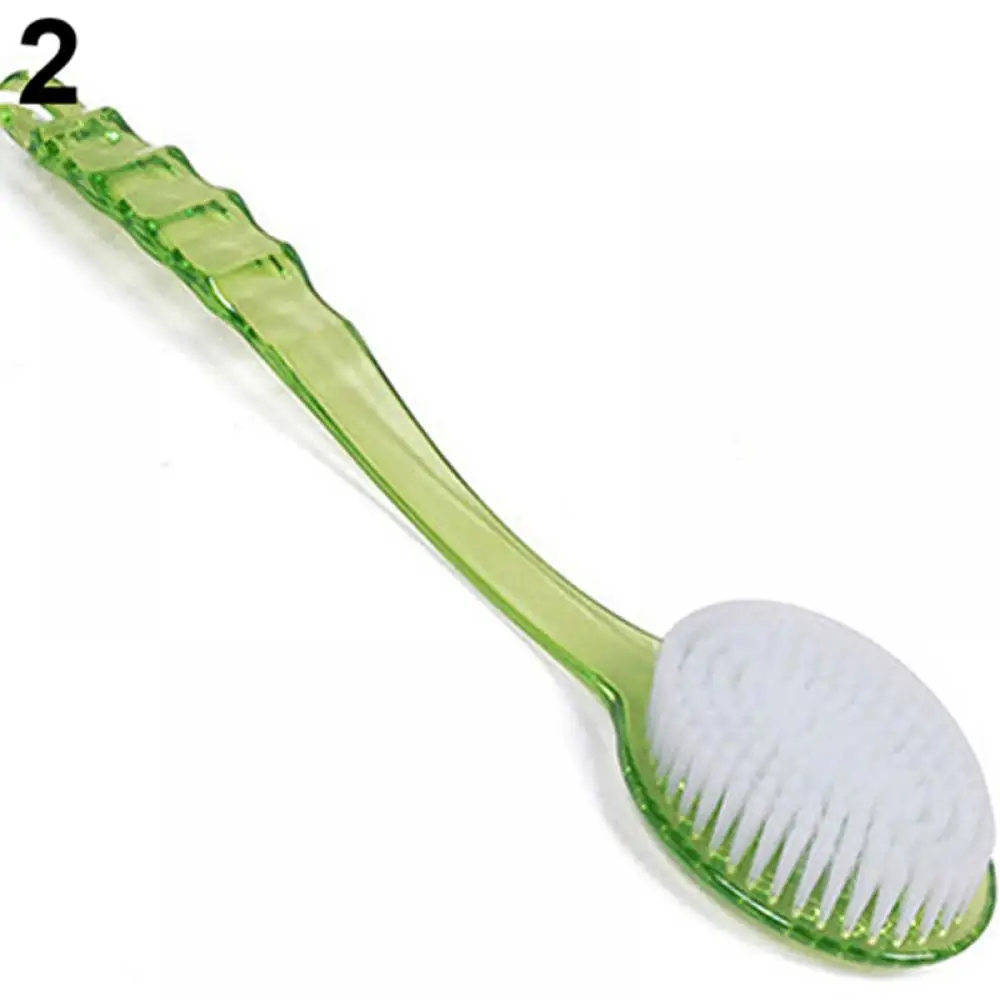 Handle Long Body Bath Shower Back Brush Scrubber Massager Skin Cleaning Tool Convex place massage particles Shower Back Brush