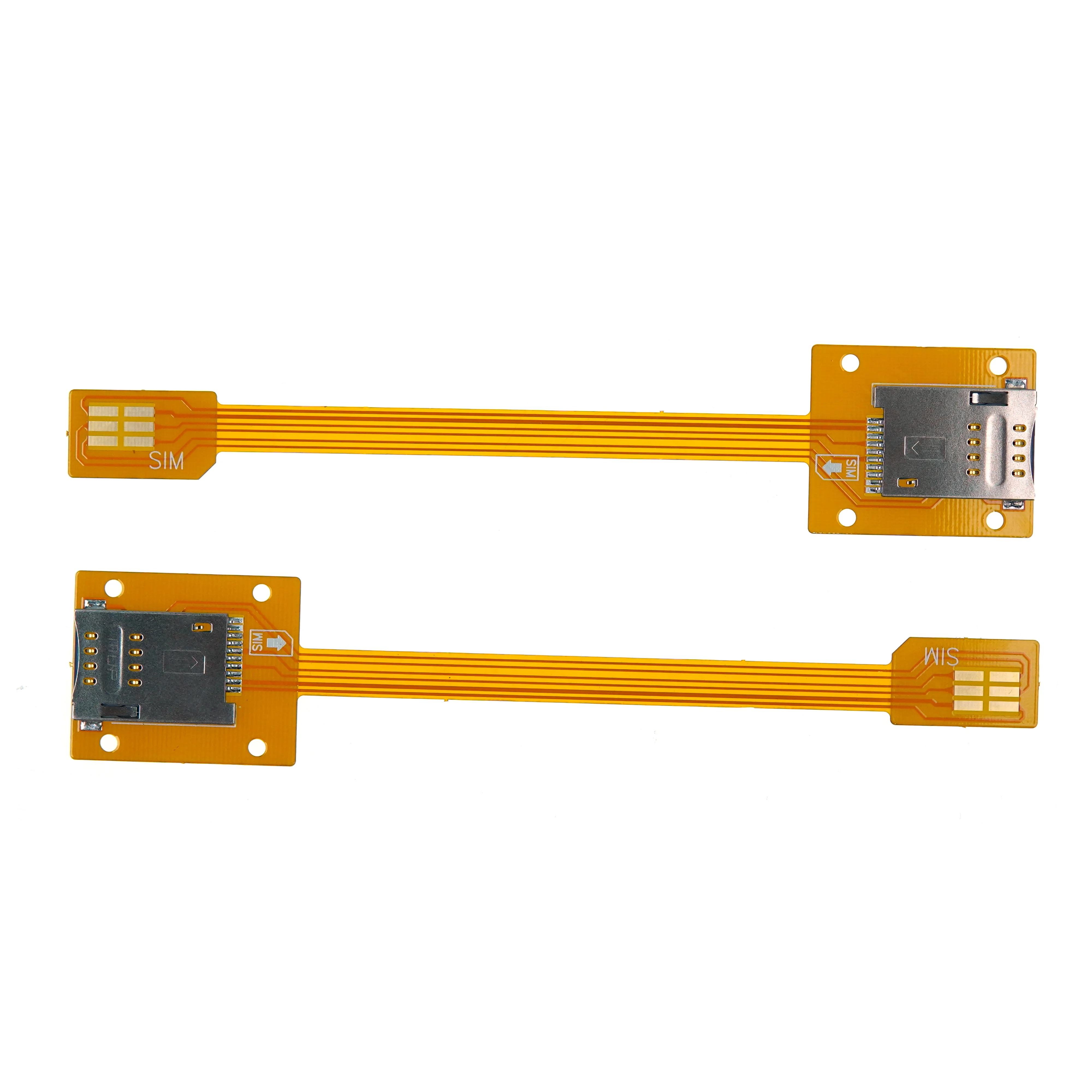 160mm SIM Card Extension FPC Cable External SIM Slot Adapter for Phone Router CPE Mini Nano SIM Converter