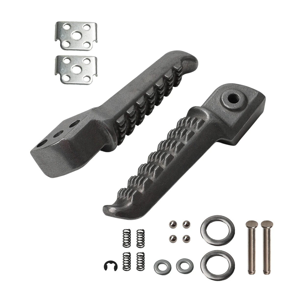 Motorcycle Rear Footrests Foot Pegs For KAWASAKI NINJA 400 2018-2023 Ninja ZX-4RR 2023 Z400 2019-2023 Z900 Z900 ABS/SE 2017-2024