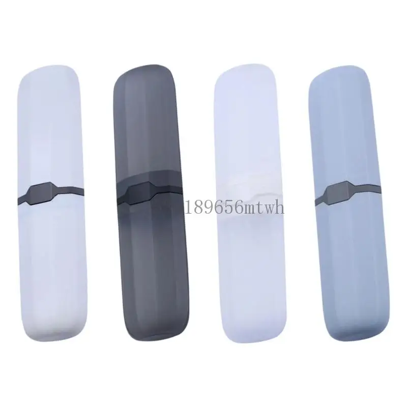 

Туристическая зубная щетка легкая пластиковая двойная чашка для туристических аксессуаров для ванной комнаты B03d