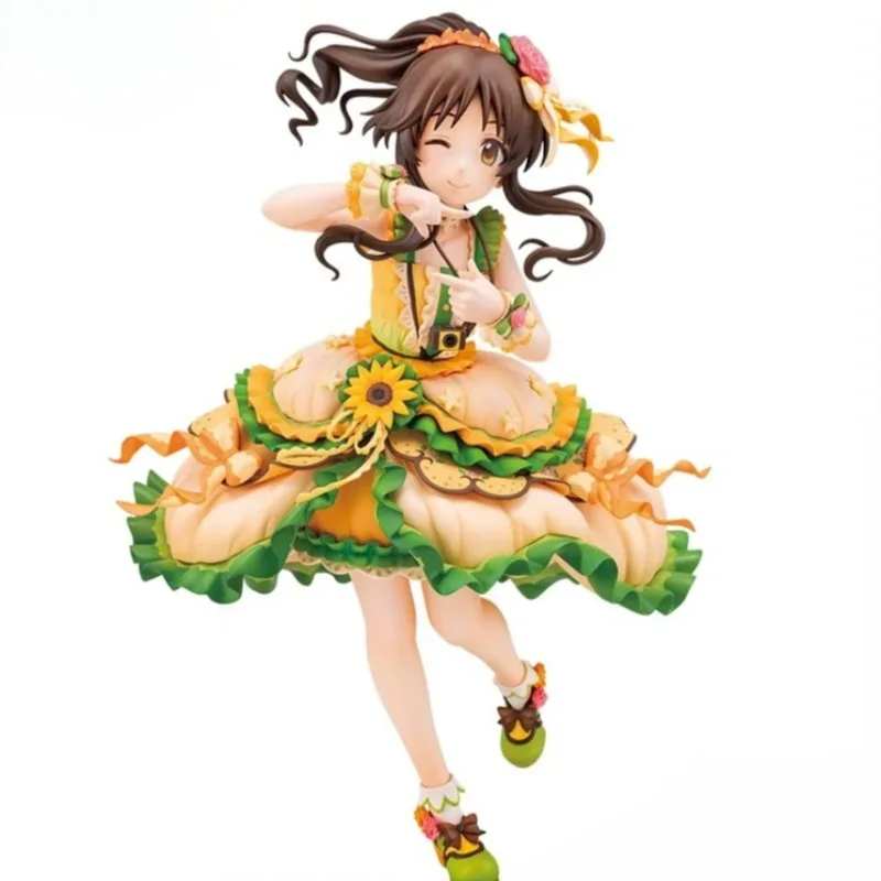 

100% Original:THE IDOLM@STER Aiko Takamori 22cm PVC Action Figure Anime Figure Model Toys Figure Collection Doll Gift