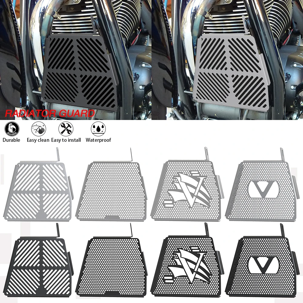 

2024 Motorcycle Radiator Guard Oil Cooler Guard FOR Victory Cruiser/Hammer / Vegas 8 Ball / King Pin / Judge/ Highball 2008-2023