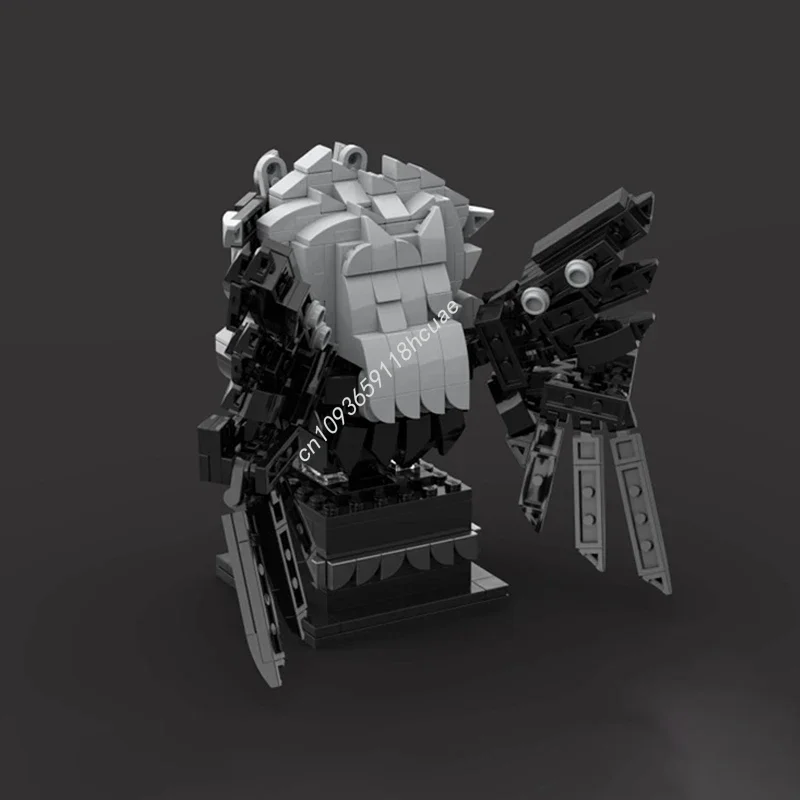 528pcs MOC Thanatos Seiyass Brickheadz Building Blocks Christmas Gift Problem-solving courses Logical thinking Collector’s