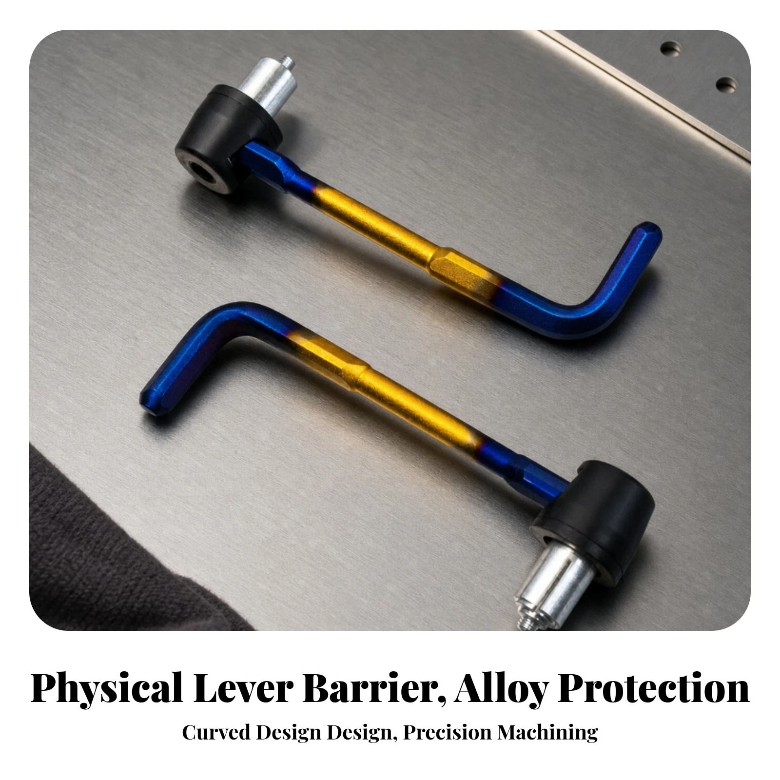 Motorcycle Brake Lever Guard Long-Lasting Motorcycle Lever Guard Handlebar Protector Corrosion-Resistant Easy to Install