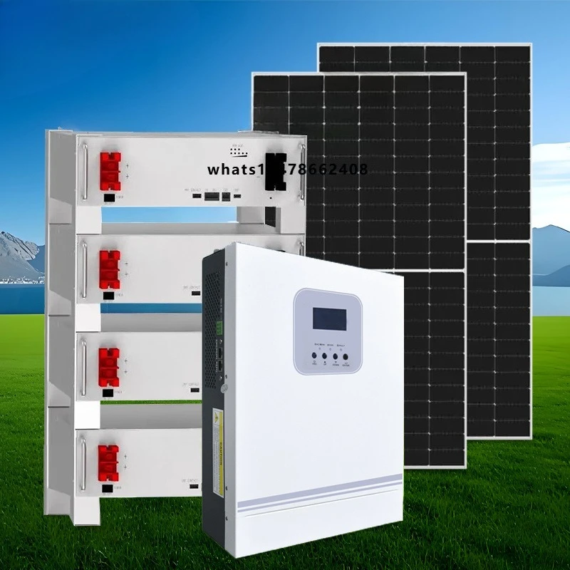 Hybrid Solar Energy Power System off Grid Full Set 5kw 6kw 8kw 10kw 15kw 20kw 30kw Solar Hybrid Power System Complete Kit