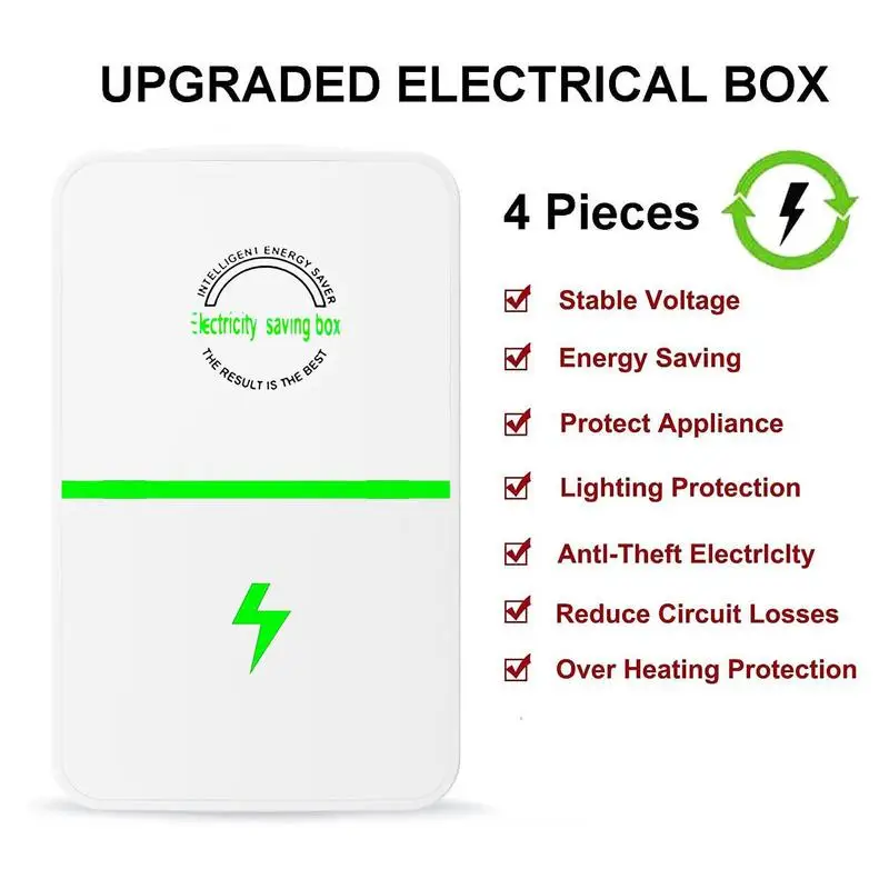 28000W Electricidad Electricity Saving Box Electric Energy Saving Device Power Saver Device EU Plug UK Plug US Plug 90-250V Tool