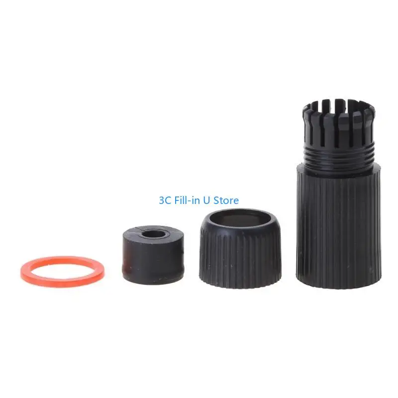 G8TA 5pc Coppia Ethernet esterne RJ45Connettori impermeabili PA66 Accoppiatori rete