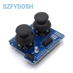 Electronic building blocks Dual PS2 game joystickbutton module JoyStick compatible with For arduino  raspberry pi  stm