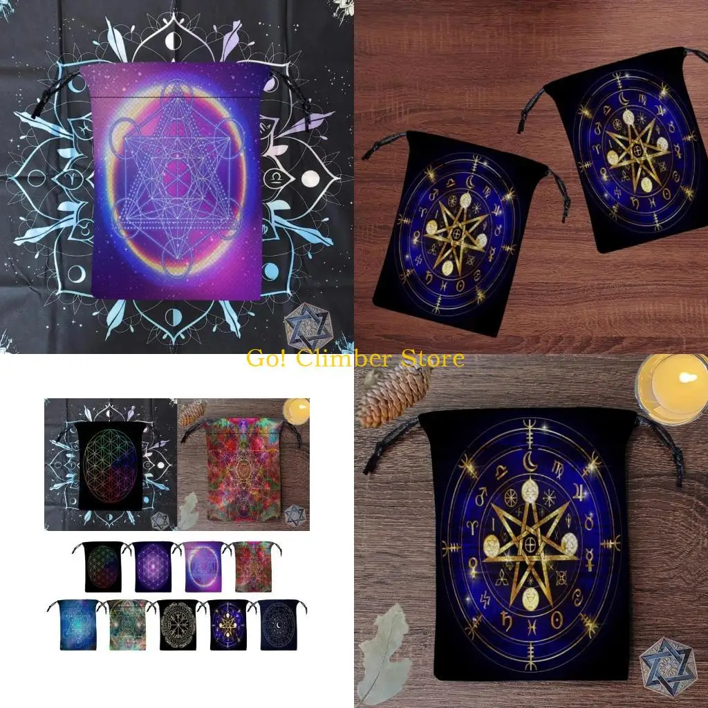 

Q84C Divination Tarots Card Conting Back Mini Свадебная сумка Странная пакет