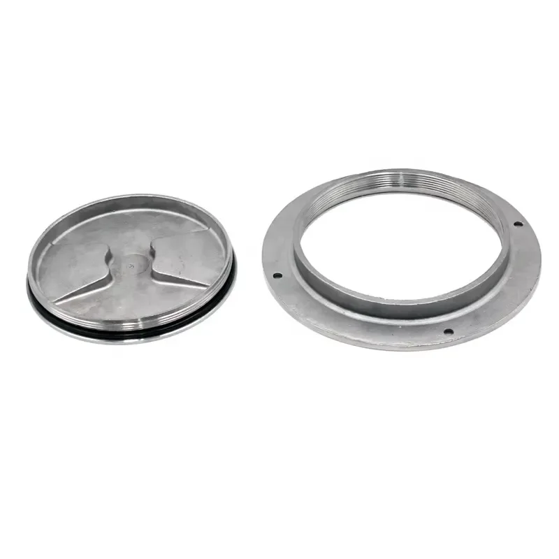 Marine Round Inspection Deck Plate Hatch Cover Waterproof Aluminum Boat Yacht Access Port Outdoor Installation Detachable view 5