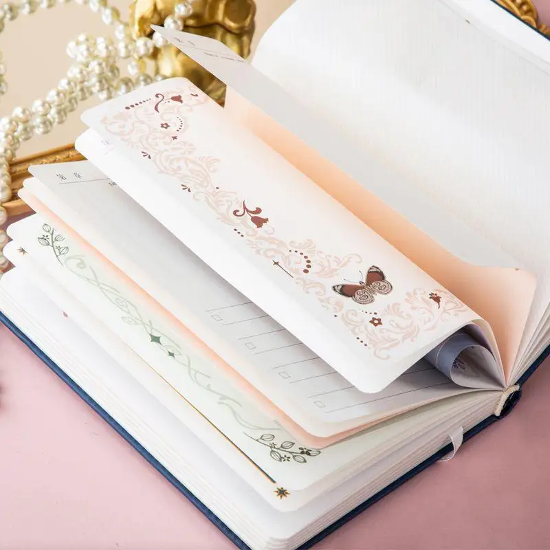 Nouveau A5 Note gothique boucle magnétique livre Art rétro haute valeur exquis livre à main petite personnalité créative main livre cadeaux