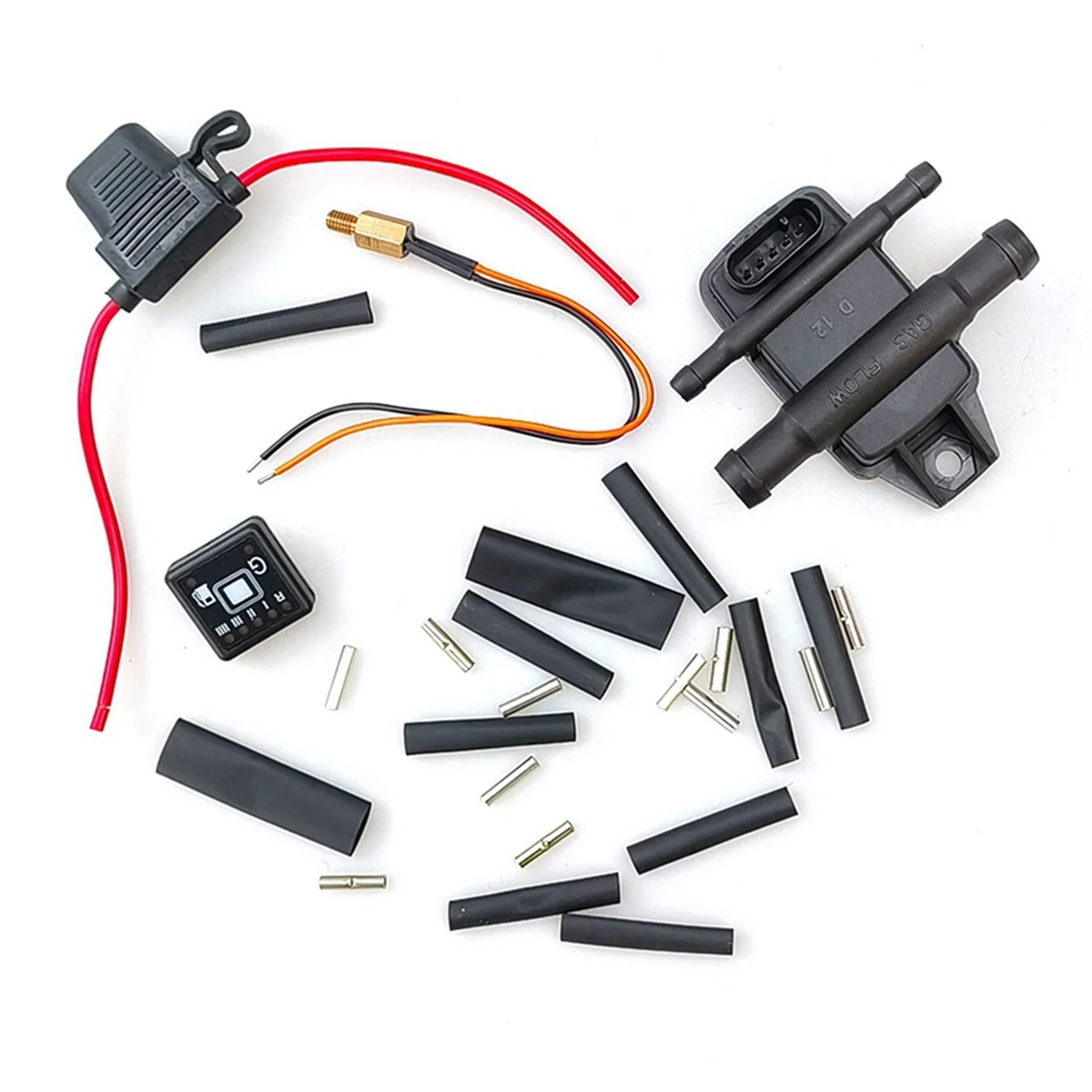 MP48 Gas ECU Kit 4 Cylinder with OBD for RC LPG CNG Conversion Kit for Cars GPL Oil to Gas Electric Control Refit Kit A